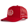 Fasthouse Heroes Hat in Red, front view