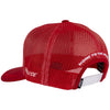 Fasthouse Heroes Hat in Red, side view