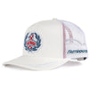Fasthouse Heroes Hat in White, front view