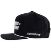 Fasthouse All Out Hat in Vintage Black, rear view