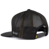 Fasthouse Squall Youth 110 Hat in Black, side view