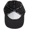 Fasthouse Pillar 110 Hat in Black, rear and closure detail