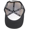 Fasthouse Pillar 110 Hat in Light Gray, rear and closure detail