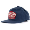 Fasthouse Vault 110 Hat in Indigo, front view