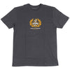 Fasthouse Heroes Tee in Graphite Black, front view