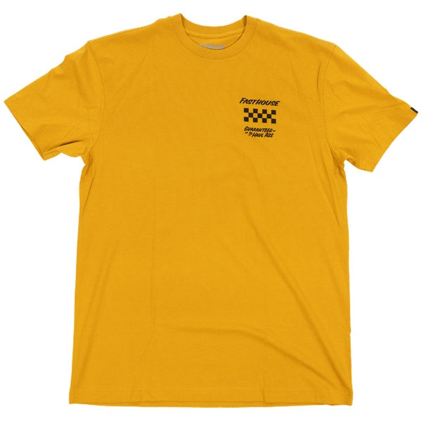Fasthouse All Out Tee in Vintage Gold, front view