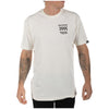 Fasthouse All Out Tee in Natural, model wearing back view
