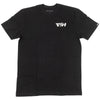 Fasthouse Pillar Tee in Black, front view