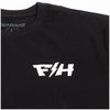 Fasthouse Pillar Tee in Black, back graphic detail
