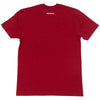 Fasthouse Vault Tee in Red, back view