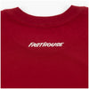 Fasthouse Vault Tee in Red, model wearing back view