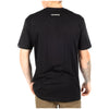 Fasthouse Vault Tee in Black, model wearing back view