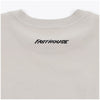 Fasthouse Vault Youth Tee in Light Gray, back graphic detail