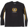 Fasthouse Heroes Long Sleeve Tee in Black, front view