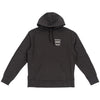 Fasthouse All Out Hooded Pullover in Vintage Black, front view