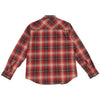 Fasthouse Saturday Night Special Flannel in Red/Black, back view