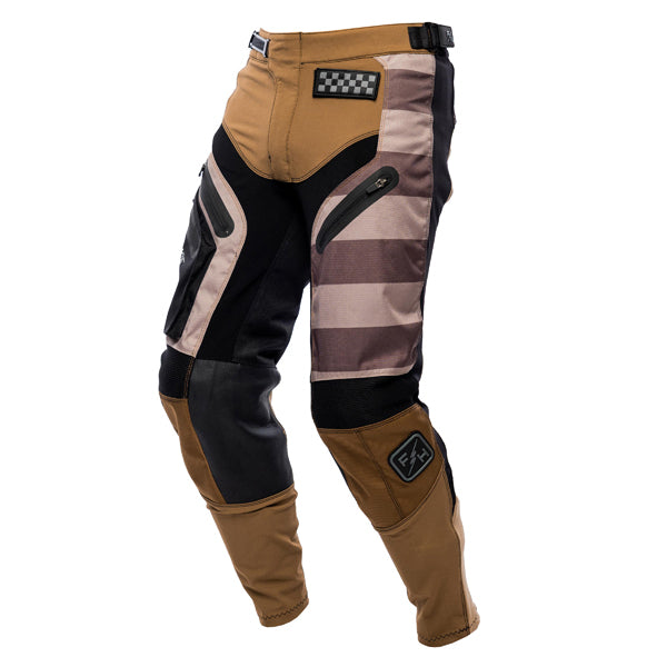 Professional studio photo of Fasthouse - Off-Road Matox Pants; showing panel layout, seams, and overall cut; SKU 39324045; Colors: Moss/Black; Sizes: 28-44