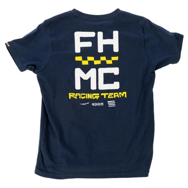 Fasthouse - Team Tee (Youth) casual t-shirt in Navy product view sku 3211170254