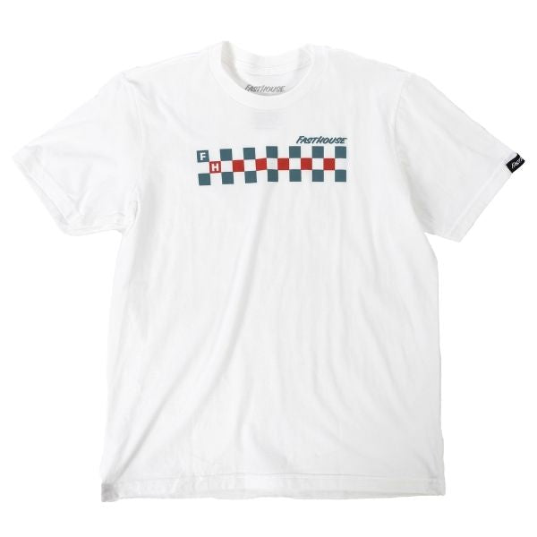 Fasthouse - Rift Tee (Youth) casual t-shirt in White product view sku 3211330954