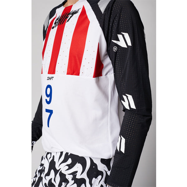 Shift MX - Blue Label Flame Jersey