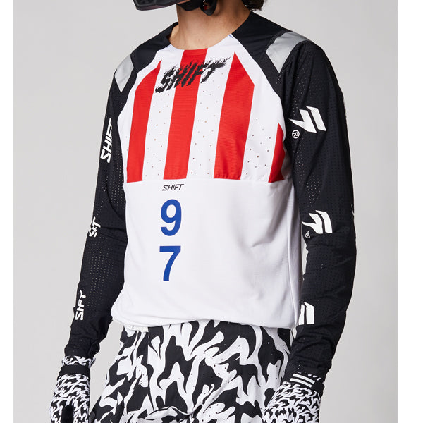 Shift MX - Blue Label Flame Jersey