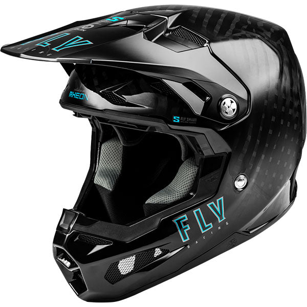 studio product photo of Fly Racing in Black for motocross helmet, dirt bike, motocross, off road. SKU 73-441XS.