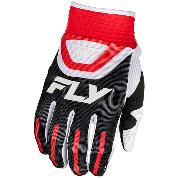 Product image of Fly Racing BTO Sports 0026 378 910 0 Gloves F16 25 motocross gloves showing fit, construction, and colorway | Available at BTO Sports
