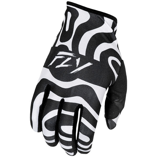 Product image of Fly Racing BTO Sports 0042 378 741 0 Gloves Lite Abyss 25 motocross gloves showing fit, construction, and colorway | Available at BTO Sports