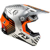 studio product photo of product in Grey/Red/Black for dirt bike, motocross, off road. SKU 73-005XS.