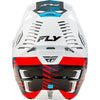 studio product photo of product in Navy/Hi-Vis/White for dirt bike, motocross, off road. SKU 73-005L.