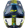 studio product photo of product in Grey/Orange/Black for dirt bike, motocross, off road. SKU 73-005L.