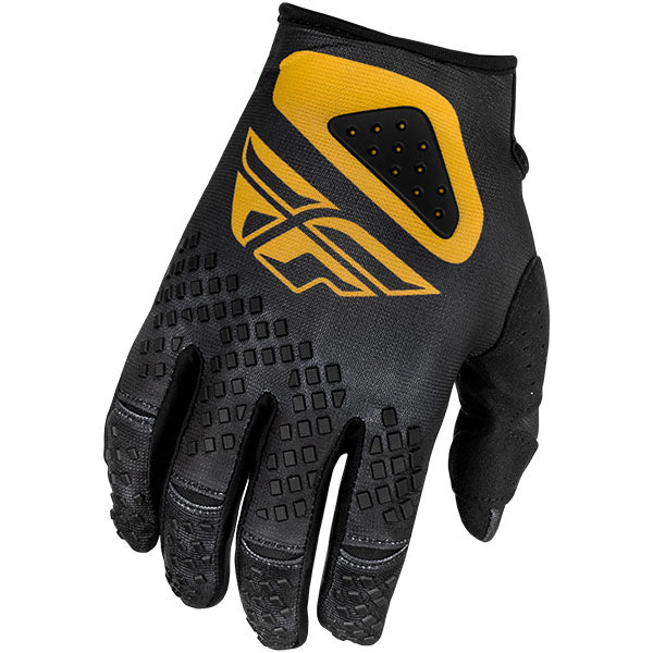 Product image of Fly Racing BTO Sports 0066 378 510 0 Gloves Kinetic Center 25 motocross gloves showing fit, construction, and colorway | Available at BTO Sports