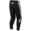 Fly Racing Kinetic Pants rear view Colors: Black/Grey SKU:379-430 | Available at BTO Sports.