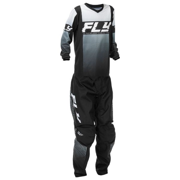 Product image of Fly Racing FA26 Yth F16 Combo BlkWht | Available at BTO Sports