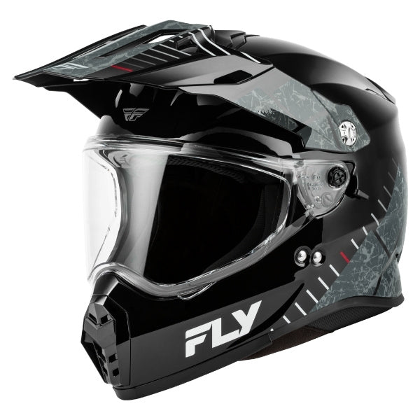 Fly Racing Trekker Granite Helmet - Matte Sage/Grey
