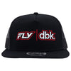 Fly Racing - DBK Hat riding gear in Black alternate product view 2 sku 325-00081