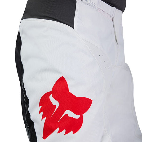 Full-body view of rider wearing Black/White 180 Flow Pants (SKU: 33703-077)