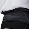 Rear close-up of Black/White 180 Flow Pants (SKU: 33703-077), showing stitching and pan