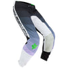Front view of Fox Racing Flexair Grid Pants in Black and Purple (SKU: 33546-166), featuring RAP fit and tonal fade graphics