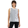 Studio photo on a white background of Fox Racing; showing sleeveless cut, hem shape, and printed or woven branding; SKU 33596-008-L