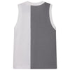 High-resolution studio image of Fox Racing Moto-X Blocked Tank Top; showing sleeveless cut, hem shape, and printed or woven branding; SKU 33596-001-XS