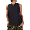 Clean studio shot of Fox Racing Moto-X Blocked Tank Top (Womens); showing sleeveless cut, hem shape, and printed or woven branding; SKU 33596-001-XS