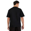 Studio photo on a white background of Fox Racing Kawasaki Oversized Tee; showing tee fit, printed graphics, and crew neckline; SKU 33423-001-S
