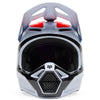 Right side profile of Black/White V1 Flow Helmet (SKU: 33701-077), highlighting shell contour and graphic symmetry, sizes XS, SM, MD, LG, XL, size XS, sizes XS to XL.