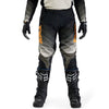 Right side profile of Fox Racing 360 Fade Pants in Brown and Black (SKU: 33541-539), showing articulated fit and venting zones
