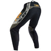 Left side profile of Fox Racing 360 Fade Pants in Brown and Black (SKU: 33541-539), highlighting TruMotion® stretch zones