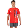 High-resolution studio image of Fox Racing Honda Tee; showing tee fit, printed graphics, and crew neckline; SKU 33422-003-S; Sizes: S-2XL