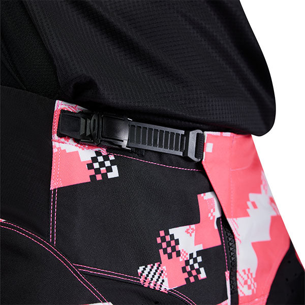 Flat lay of Black/Pink 180 Digi Image Pants (SKU: 33543-285), showing full silhouette