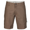 Front view of Fox Racing Essex 3.0 Shorts in Dirt Brown, SKU 31667-117, featuring stretch twill and water-repellent finish