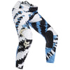 Front view of Fox Racing 180 Digi Image Pants in White (SKU: 33543-008), showing RAP fit and zebra graphics